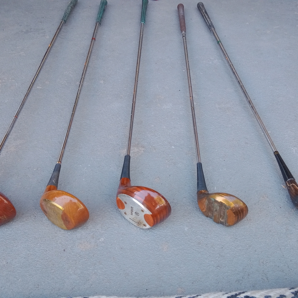 Vintage Driver Golf Clubs Lot X5!!